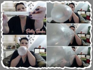 PattyBoobs Porno Video: **USERWUNSCH erfüllt: Kondom Blow2Pop**